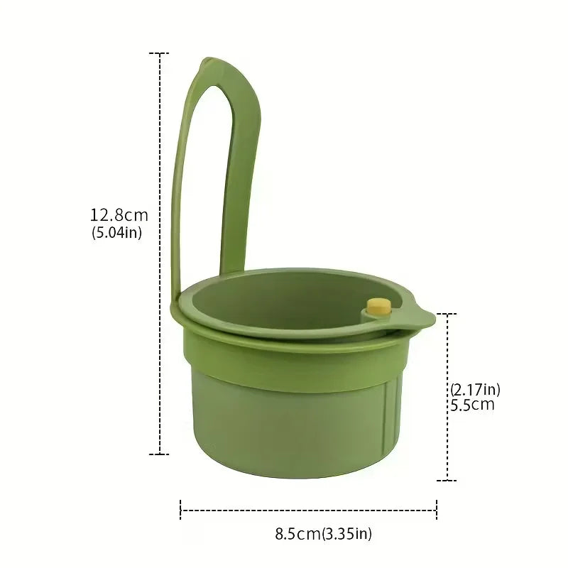 Panier de Vidange à Pression – Passoire Multifonction et Organisateur d'Évier pour Cuisine et Salle de Bain