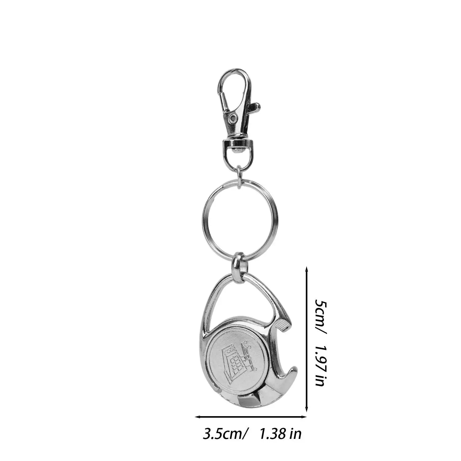 Porte-Clés avec Jeton de Chariot Magnétique Amovible – 2 ACHETÉS = 1 OFFERT