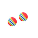 Lot de 10 balles multicolores