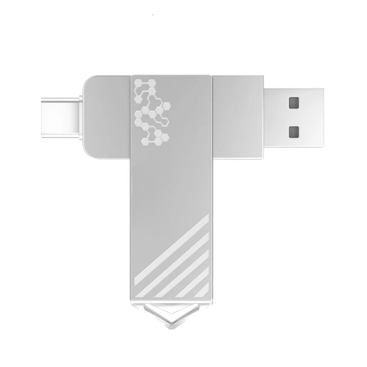 Unidad USB 2 en 1 MAXSPEED 560Mb/s - ¡Transfiere tus datos en 1 segundo!