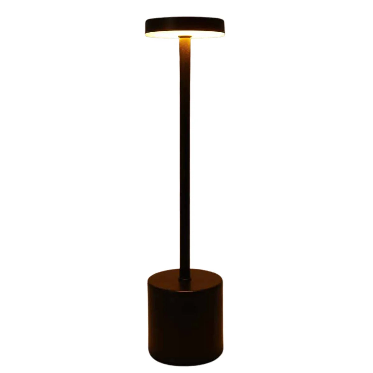 Lámpara de mesa LED táctil de metal