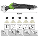Outils 5 en 1 de calfeutrage en silicone