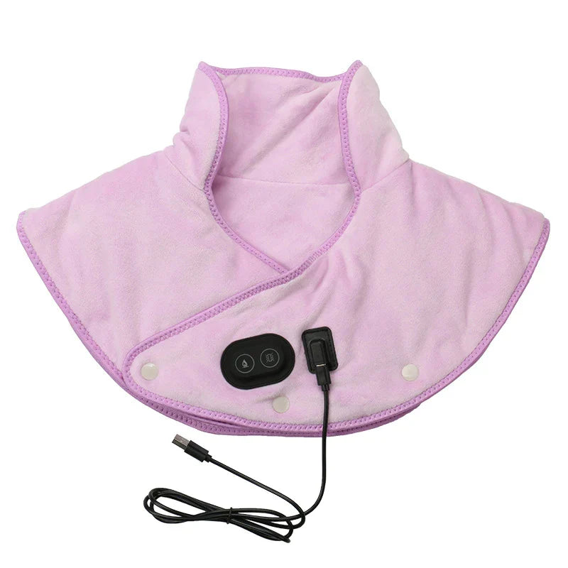 Almohada térmica y de masaje de triple zona: cuello, espalda y hombros