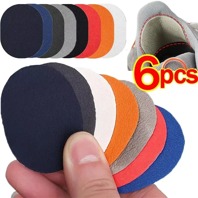 Lot de 6 Patchs de Réparation Auto-adhésifs pour Maille de Chaussures
