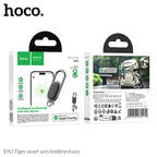 Traceur Anti-Perte HOCO E91J avec Mousqueton – Mini Localisateur Métallique pour Clés, Bagages et Véhicules