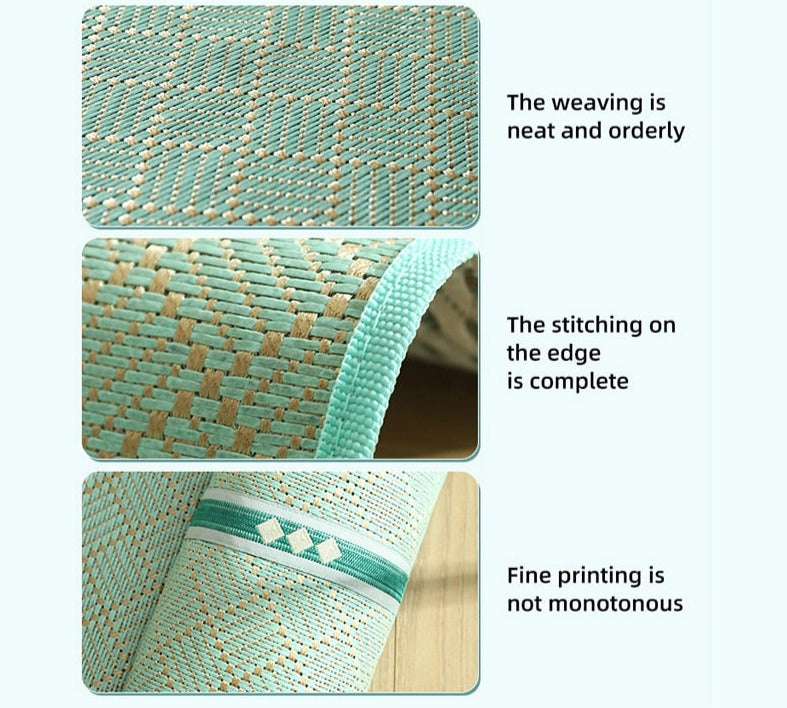 Tapis Confort Respirant avec Oreiller Intégré