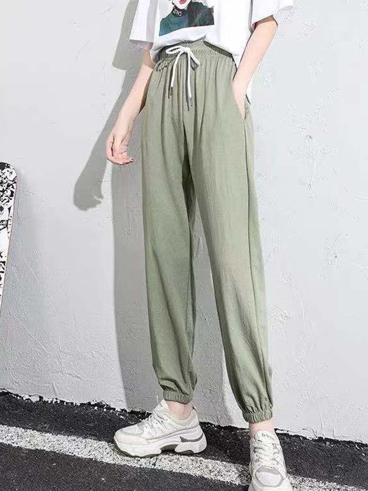 Pantalón de chándal de felpa - Mujer