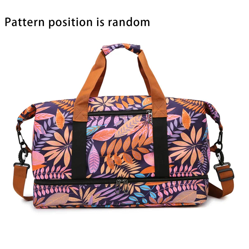 Bolsa de viaje de capacidad MÁXIMA - impermeable y multi-bolsillos