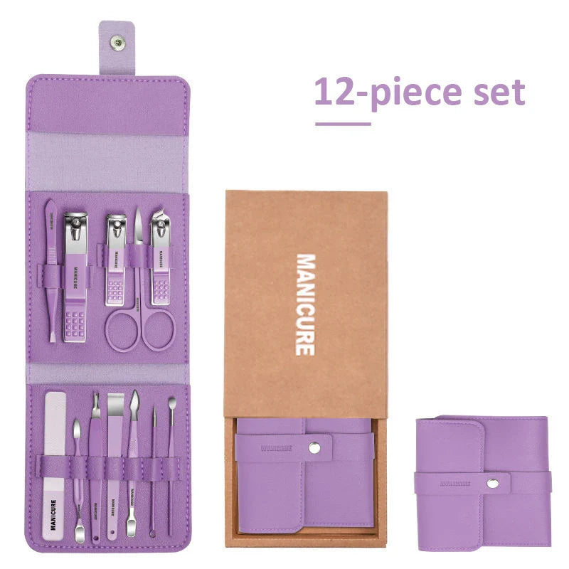 Kit cortauñas profesional portátil