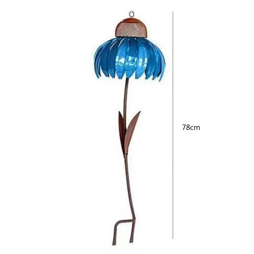 Comedero para pájaros con forma de flor