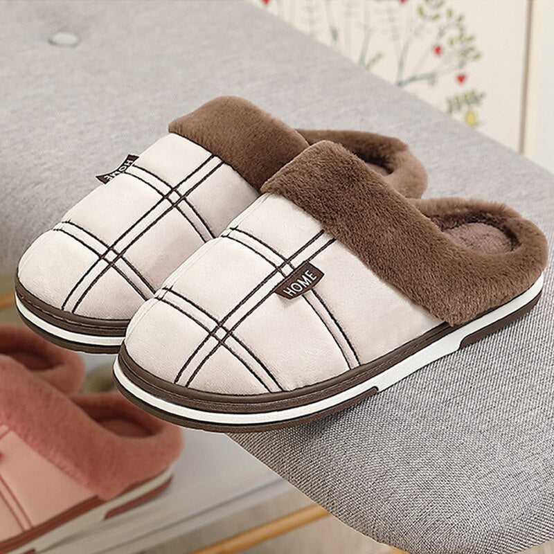 Mules d'hiver effet daim