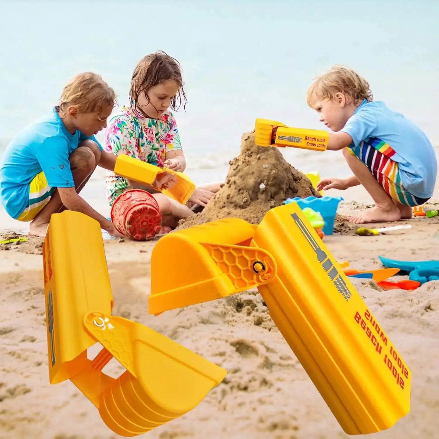 Pelle Main Géante pour Enfant – Jouet de Plage pour Jeux d’Été en Plein Air