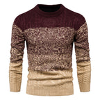 Pull tricoté chaud - Homme