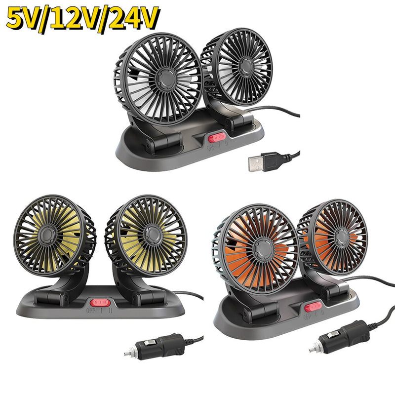 Mini Ventilateur rotatif pour voiture