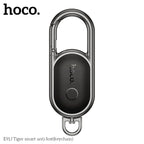 Traceur Anti-Perte HOCO E91J avec Mousqueton – Mini Localisateur Métallique pour Clés, Bagages et Véhicules