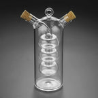 Bouteille Italienne Transparente Duo Huile et Vinaigre