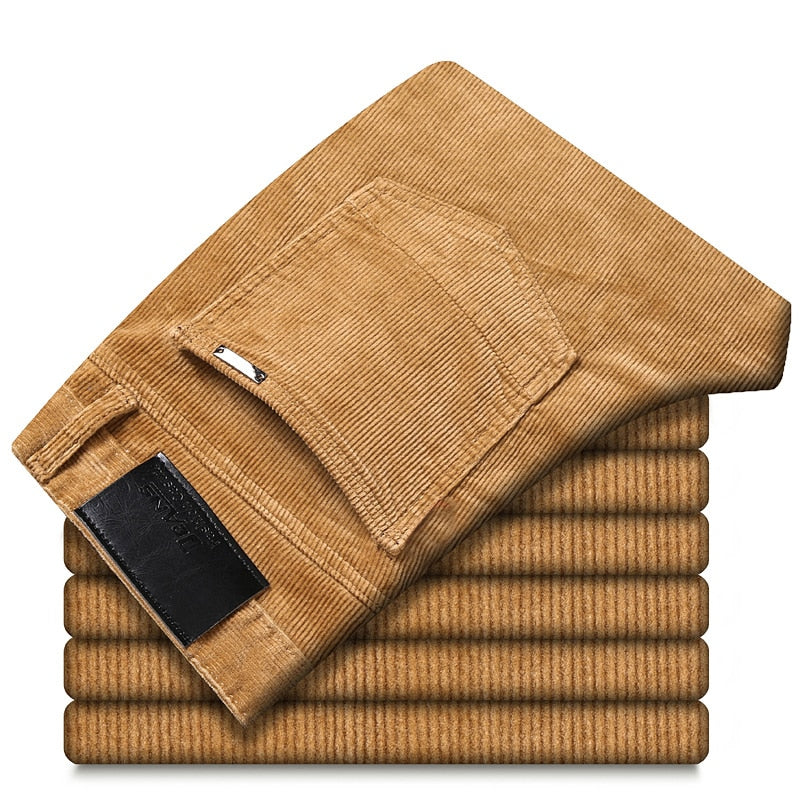 Pantalones de pana gruesa para hombre