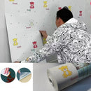 Papier Peint Auto-Adhésif Imperméable - Résistant à l'Humidité et au Moisissure