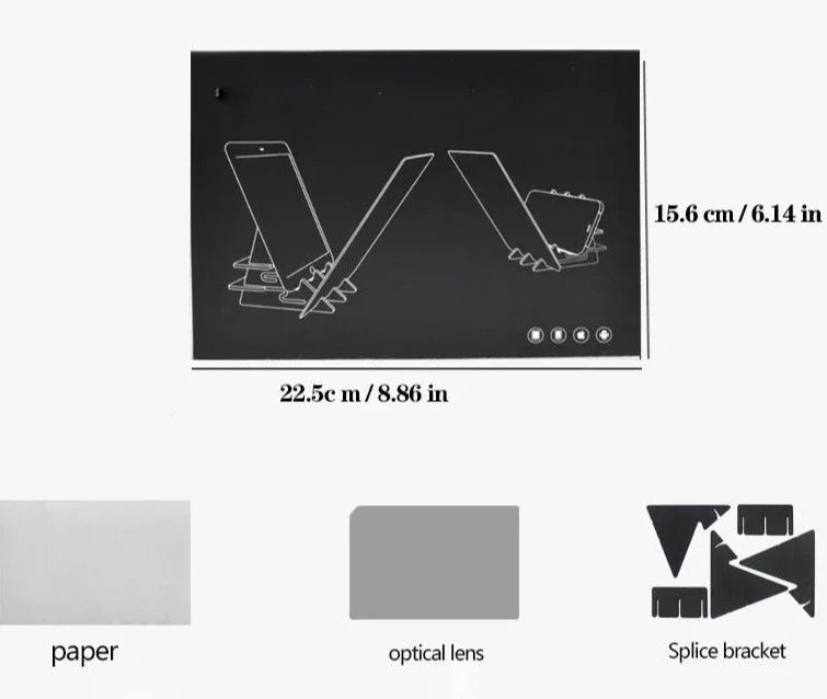 Planche projecteur Dessin pour Smartphone
