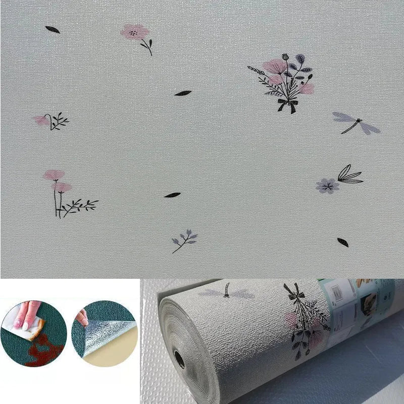 Papel Pintado Autoadhesivo Impermeable - Resistente a la Humedad y al Moho