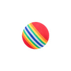 Lot de 10 balles multicolores