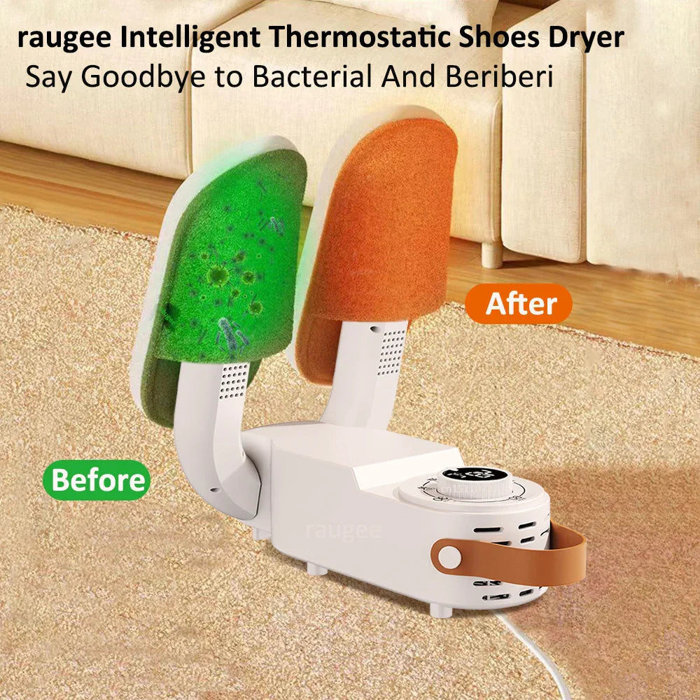 Sèche-Chaussures 220V Pliable - Stérilise & Désodorise