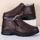 Bottines Mode Imperméables avec Doublure Épaisse