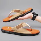 Chanclas de verano antideslizantes impermeables — hombre, sandalias cómodas casuales