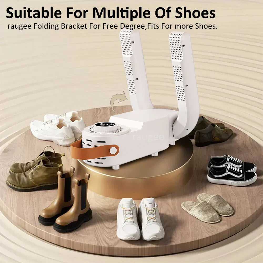 Sèche-Chaussures 220V Pliable - Stérilise & Désodorise