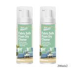 2x Détachants Mousse à Sec pour Tissu - Matelas, Canapé, Tapis...