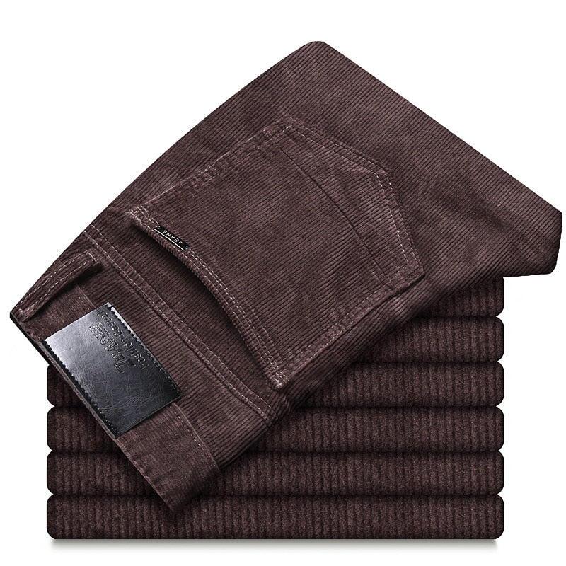 Pantalones de pana gruesa para hombre