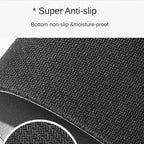 Tapis de Bain en Forme de L Absorbant & Antidérapant