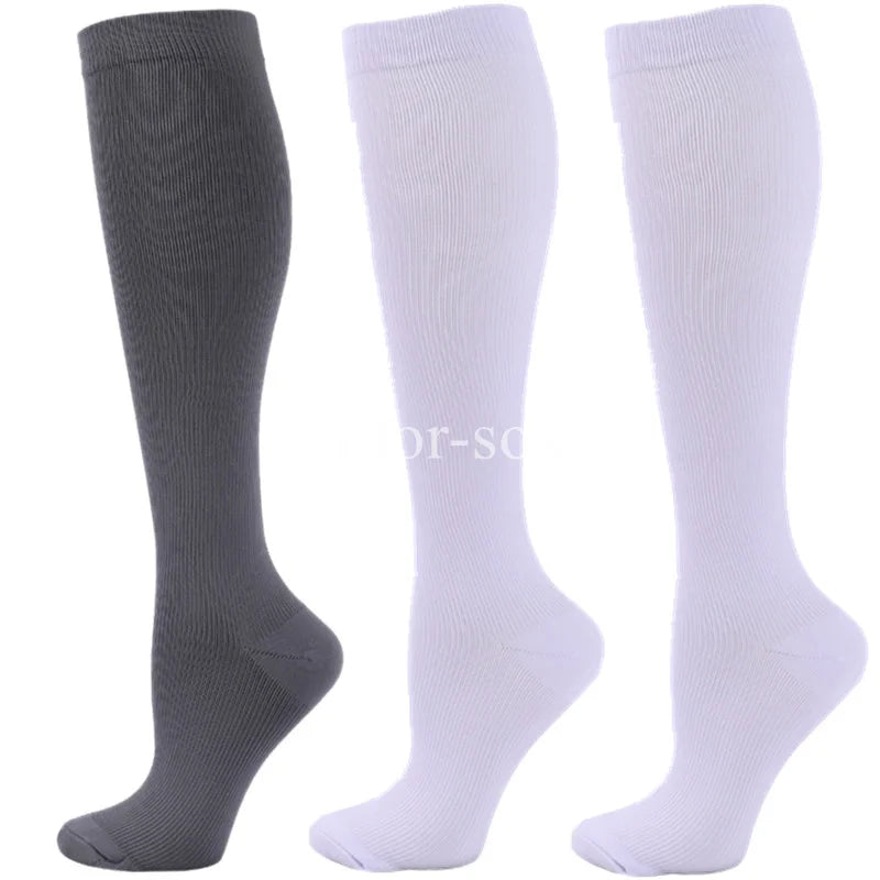 Pack of 3 Medical Compression Knee-High Socks