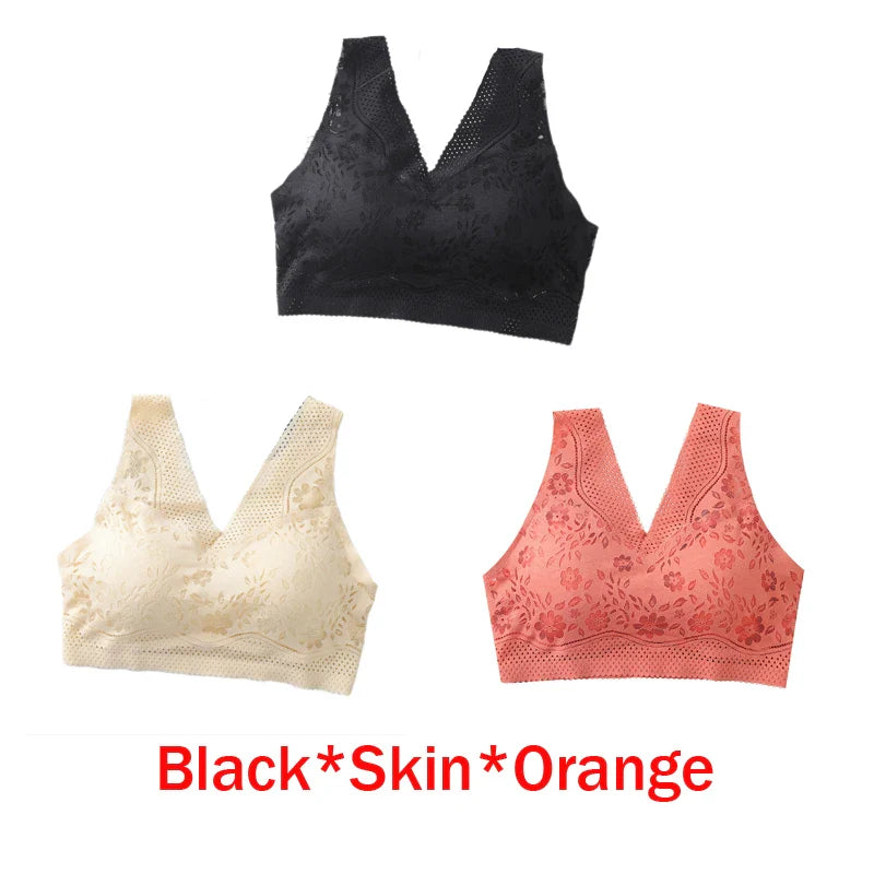 Pack de 3 Sujetadores Sin Costuras Excelente Sujeción