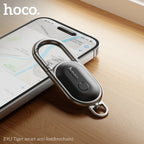 Traceur Anti-Perte HOCO E91J avec Mousqueton – Mini Localisateur Métallique pour Clés, Bagages et Véhicules