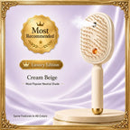 Brosse Lissante Électrique – Brume Fine, Lumière Rouge, Cheveux Secs & Humides