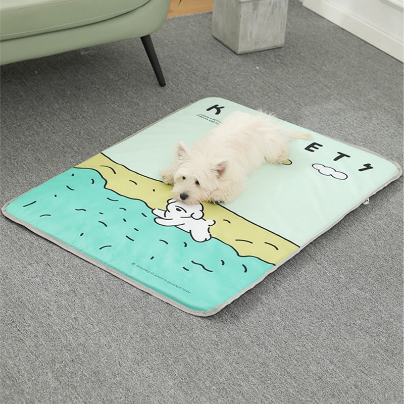 Tapis de Couchage d'été respirant pour animaux