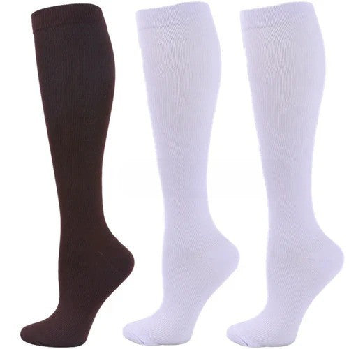 Pack of 3 Medical Compression Knee-High Socks
