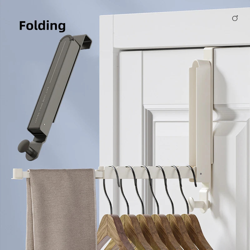Support de Porte Séchage à Linge Pliable