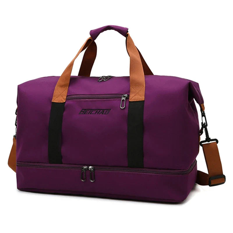 Bolsa de viaje de capacidad MÁXIMA - impermeable y multi-bolsillos