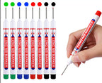 Ensemble de stylos marqueurs à tête longue 8pcs