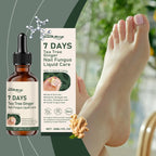 Soin des Ongles au Gingembre & Arbre à Thé Pour Ongles Jaunis, Décolorés ou Épaissis - Traitement Express 7 Jours - 1 acheté = 1 offert