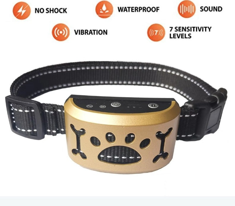 Collier anti aboiements rechargeable