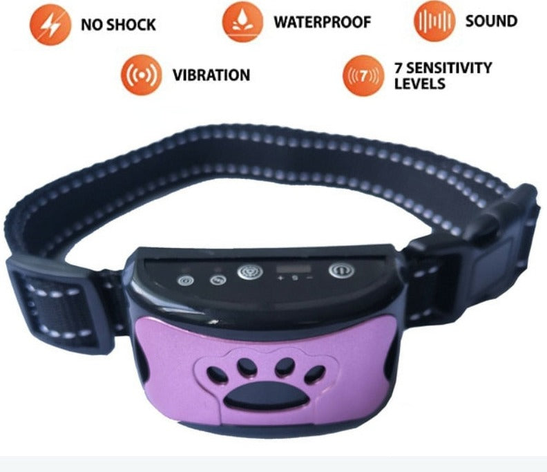 Collier anti aboiements rechargeable