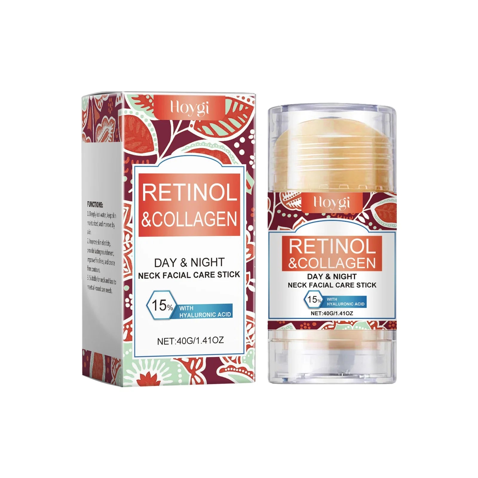 Crème pour le Cou Rétinol & Collagène - Raffermit, Hydrate & Lifte