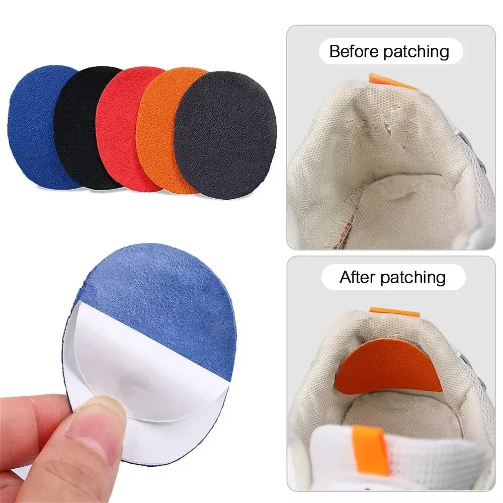 Lot de 6 Patchs de Réparation Auto-adhésifs pour Maille de Chaussures