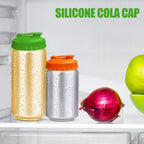 Bouchons Silicone Réutilisables pour Canettes – 6 Pièces