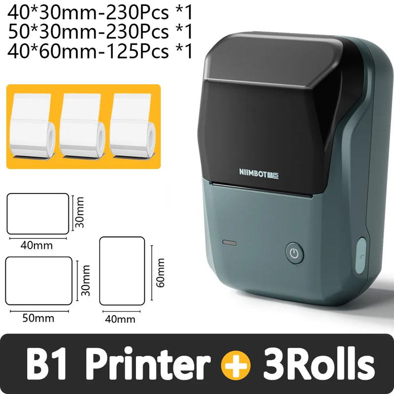 Niimbot - Mini imprimante d'étiquettes portable