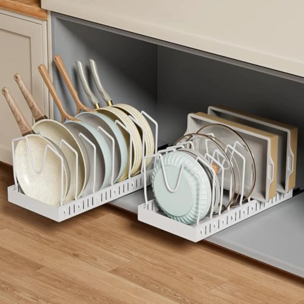 Rack Séparateur Coulissant pour Poêles & Casseroles