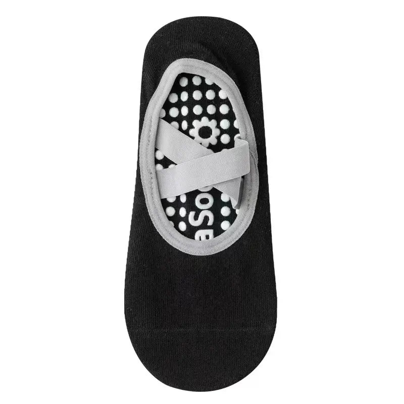 Lote de 3 pares de calcetines antideslizantes - Yoga Pilates